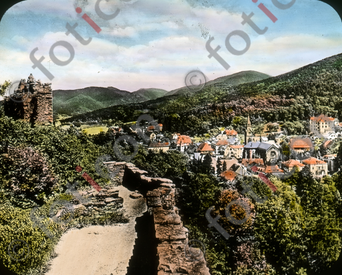 Badenweiler | Badenweiler - Foto foticon-simon-127-011.jpg | foticon.de - Bilddatenbank für Motive aus Geschichte und Kultur